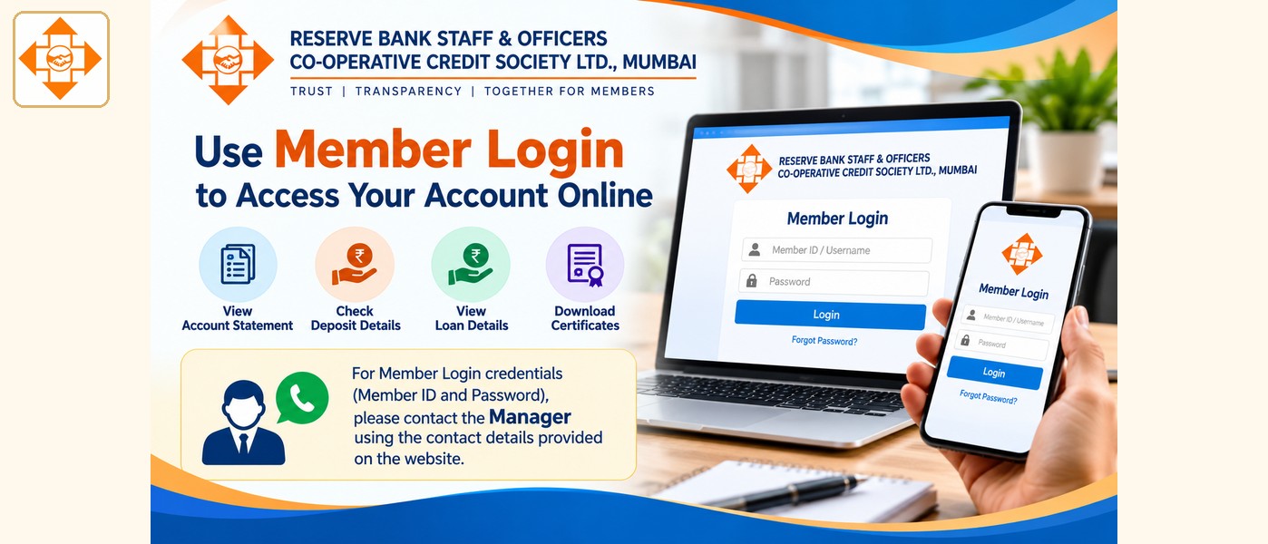 Member Login – Contact Manager for Login Credentials